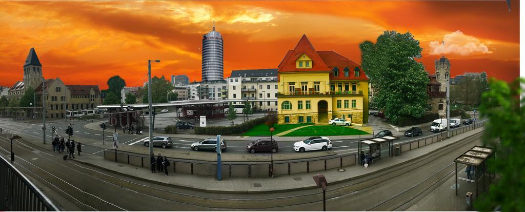 Cityhotel Jena Am Paradies Buitenkant foto